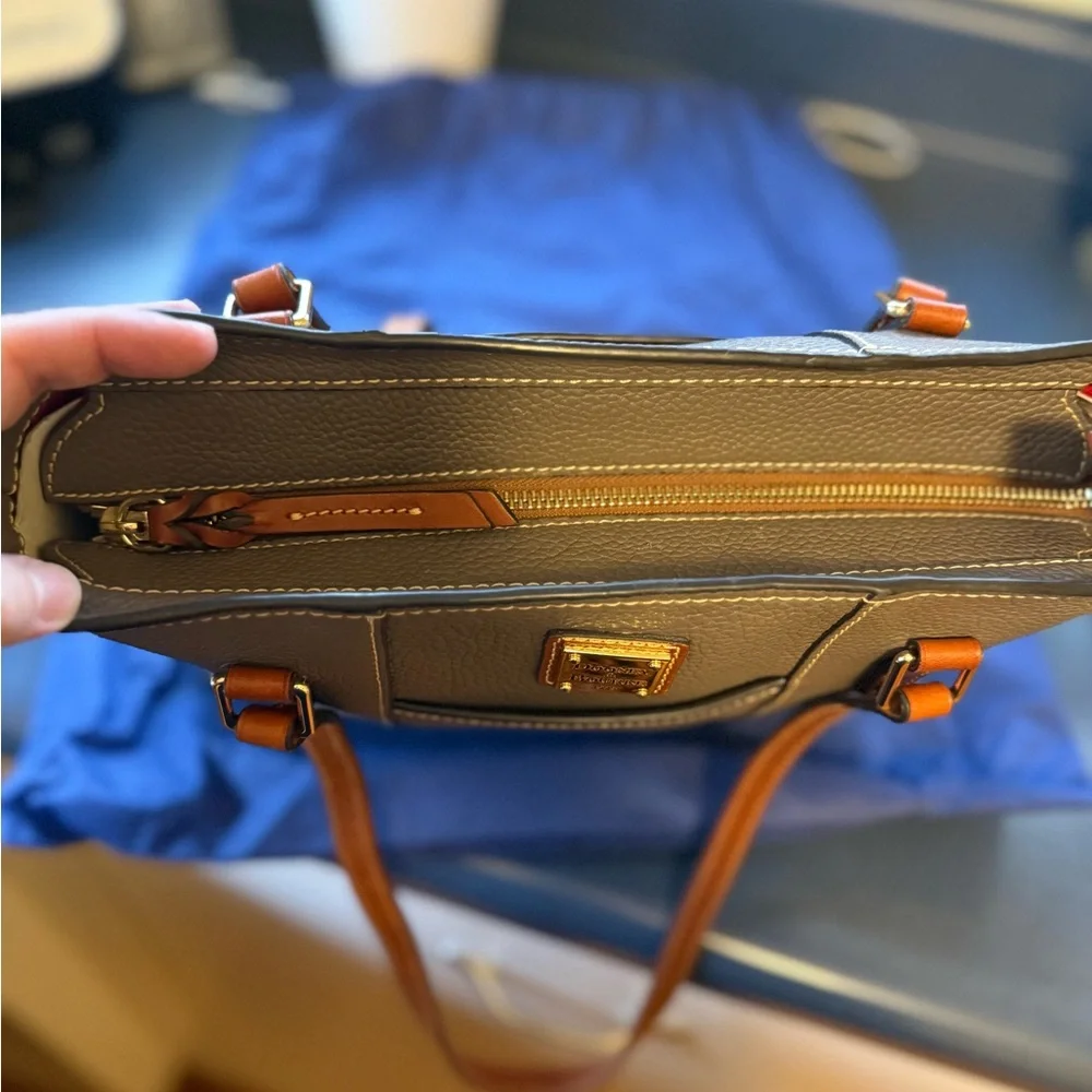 Dooney & Bourke Pebble Grain Small Lexington, Elephant - Picture 5 of 9